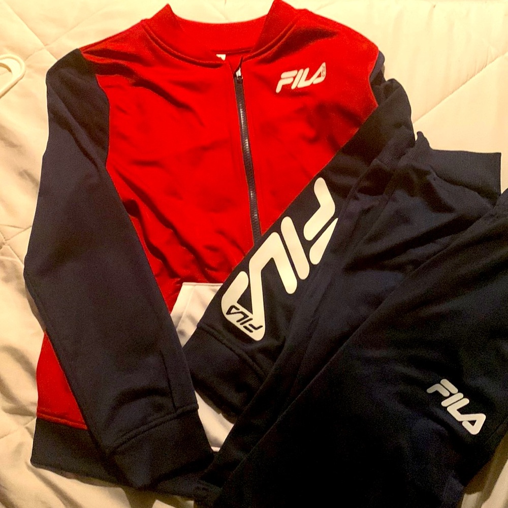 Boys size 12 fila track suit brand new w/tags